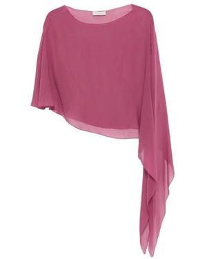 Antonelli Asymmetrical Scarf - Pink