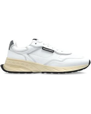 DSquared² "Sprinter" Sports Shoes - White