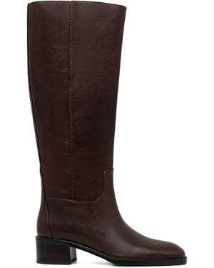 Jeffrey Campbell Lada Block-Heel Boots - Brown