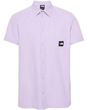 The North Face Murray Logo-Patch Shirt - Purple