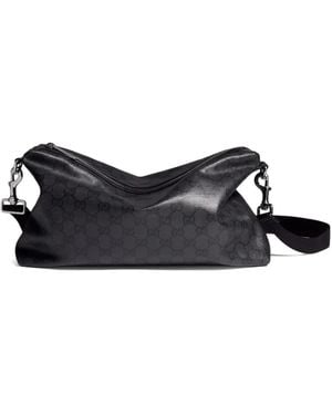 Gucci Bolso Shopper Gg Supreme - Negro