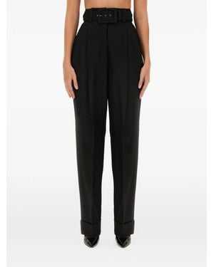 Max Mara Street Piano Trousers - Black