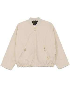 Barbour Emlyn Bomber Jacket - Natural