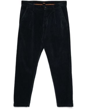 BOSS Corduroy Trousers - Blue