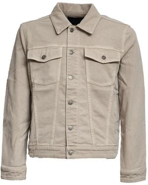 Dondup Veste En Jean Boutonnée À Poches À Rabat - Multicolour