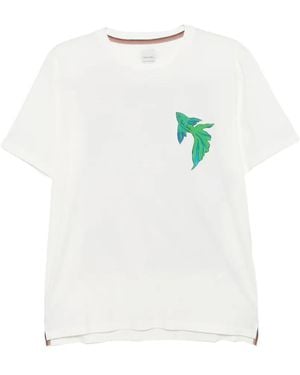 Paul Smith T-Shirt À Imprimé Graphique - White