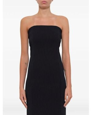 Givenchy Rib Long Dress - Blue