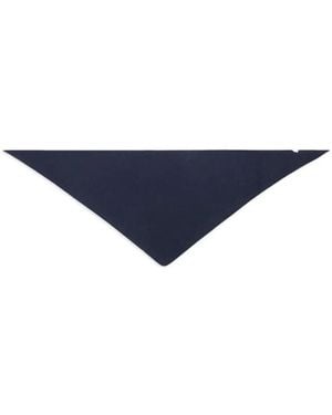 NN07 Écharpe Triangulaire En Laine - Blue
