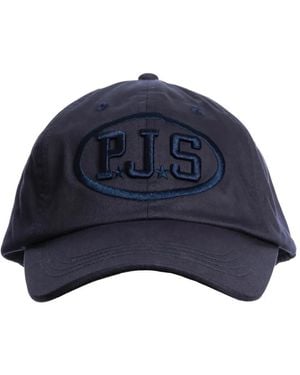 Parajumpers Oval-Logo Baseball Cap - Blue