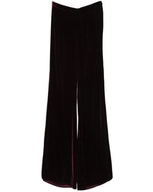 Forte Forte Fluwelen Broek - Zwart