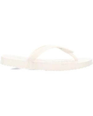 Tommy Hilfiger Logo Flip-Flops - White