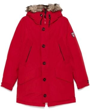 Polo Ralph Lauren Recycled Polyester Blend Padded Annex Parka - Red