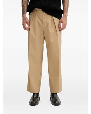 Fiorucci Pleated Trousers - Natural