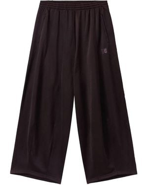 Needles Embroidered-Detail Pants - Gray