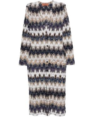 Missoni Zigzag Cardigan - White