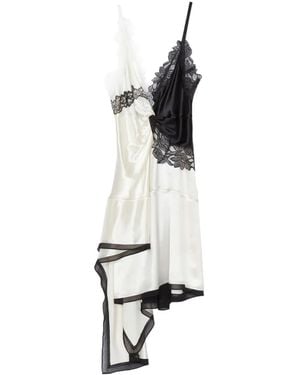 3.1 Phillip Lim Asymmetrische Jurk - Wit