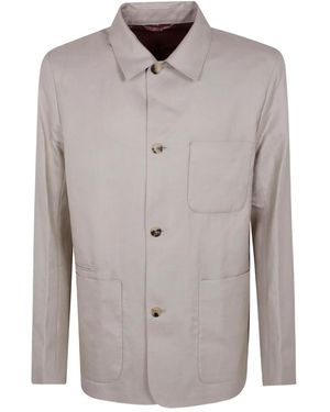 Paul Smith Giacca Con Tasca Applicata - Grigio