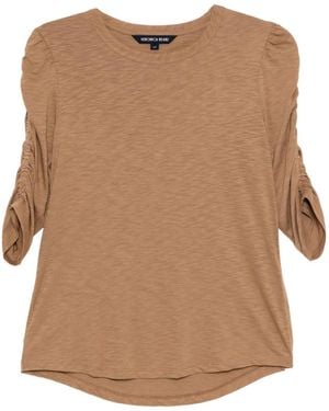 Veronica Beard Waldorf Tシャツ - ブラウン