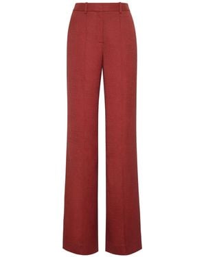 Adam Lippes Wyatt Pants - Red