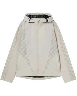 Off-White c/o Virgil Abloh Off Line Racing Windbreaker - White