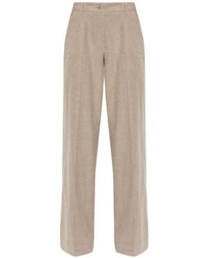 Paul & Shark Corduroy Palazzo Pants - Natural