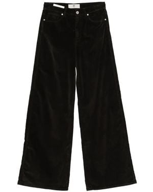 PT Torino Cyndi Belt-Loop Pants - Black