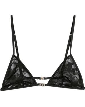 DIESEL Triangle Bra - Black