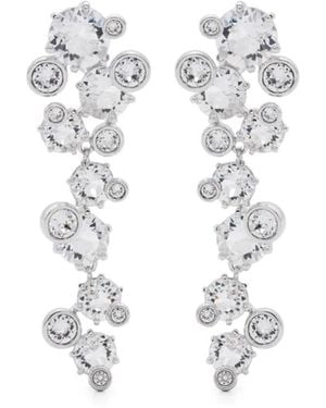 Swarovski Constella Drop Earrings - White
