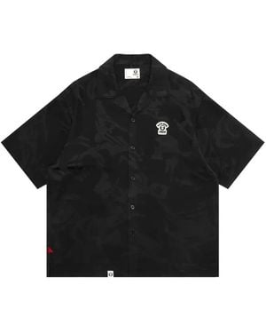 Aape By A Bathing Ape Embroidered Logo Shirt - Black