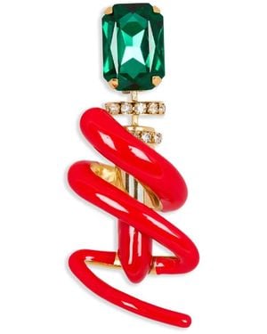 Balmain Drawing Lipstick ブローチ - レッド