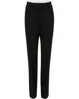 JW Anderson Slim-Fit Tuxedo Pants - Black