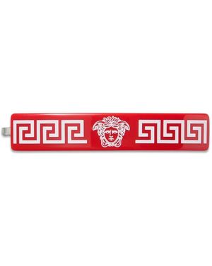 Versace Haarspange Aus Plexa - Rot