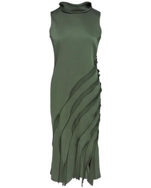 Club21 Collection Ava Ruffled Dress - Green
