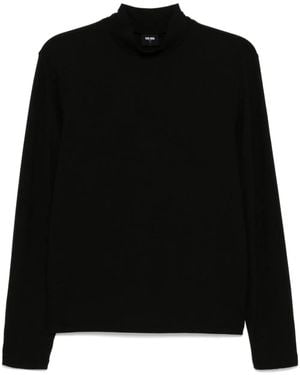 TEAM WANG design Choices Mock Neck T-Shirt - Black