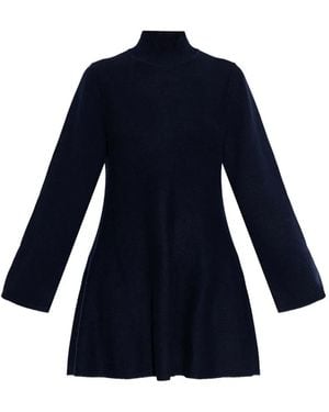 Lisa Yang Long-Sleeve Mini Dress - Blue