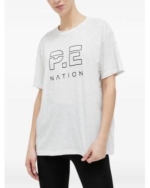 P.E Nation Cotton T-Shirt - White