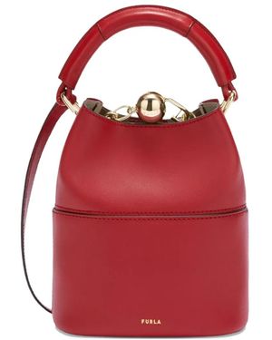 Furla Sfera Mini-Tas Met Handvat - Rood