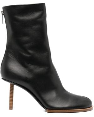 Jacquemus Le Chouchouコレクション Les Bottines Rond Carré ブーツ - ブラック
