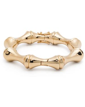 Eddie Borgo Large Bambu link bracelet - Mettallic