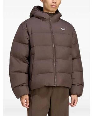 adidas Hooded Regen Jacket - Brown