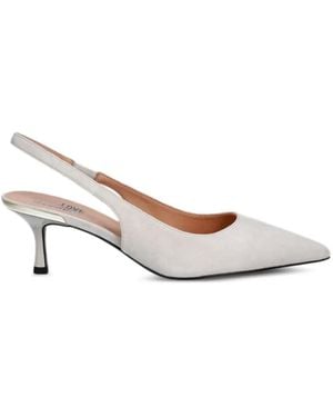 Love Moschino Pointed Slingback Pumps - White
