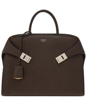 Ferragamo Hug ハンドバッグ - ブラウン