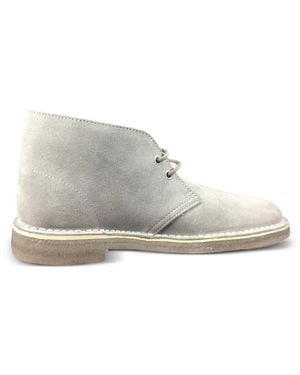 Clarks X Herschel Supply Co. Suede Desert Boots - Weiß