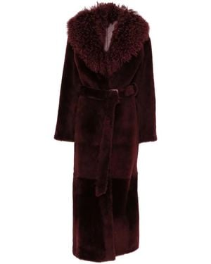 Manokhi Textured Belted Coat