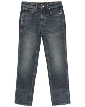 Represent R1 Logo-Plaque Jeans - Grey