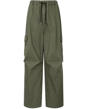 Studio Tomboy X Pantaloni Cargo Con Coulisse - Verde