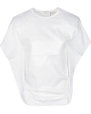 IRO Amoria Asymmetric-Hem Blouse - White