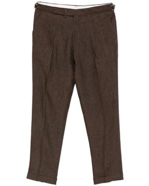 Briglia 1949 Quartieris Side-Adjusters Trousers - Grey