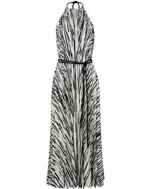 Proenza Schouler Frida Halterneck Midi Dress - White