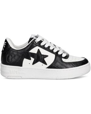 A Bathing Ape Bape Sta #3 L Sneakers - Black